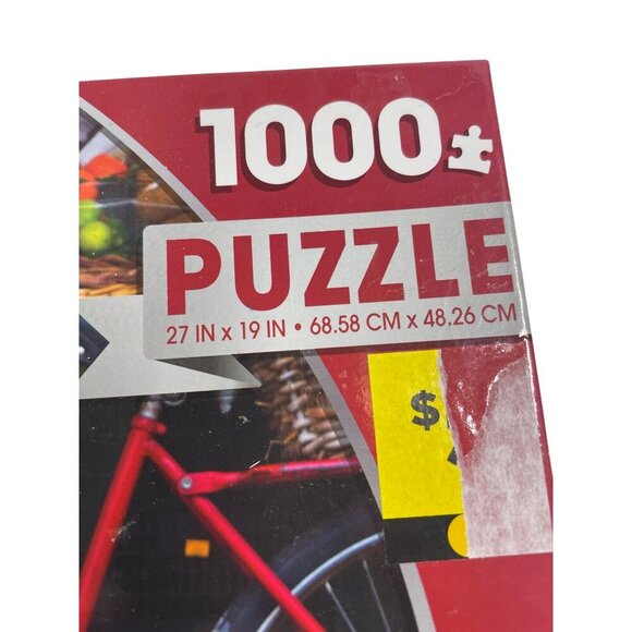 Sure-Lox 1000-Piece Puzzle Vibrant Market Scene 27"x19" Jigsaw - Picture 3 of 3